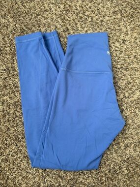 CRZ Yoga Butterlift Blue Athletic Leggings